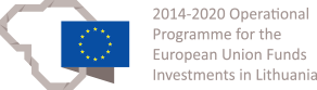 2014-2020 Operational programme for the EU funds investments in Lithuania logo