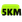 5KM Run logo