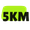 5KM Run logo