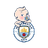 Baby Manchester City logo