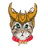 Goose Loki Cat logo