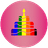 happy birthday coin logo