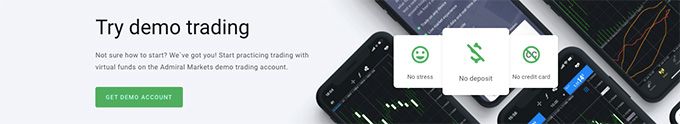 Admiral Markets review: try demo trading.