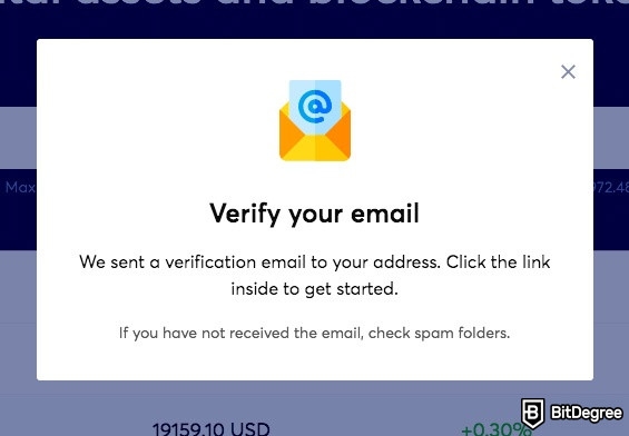 Ulasan Alfacash: verifikasi email Anda.