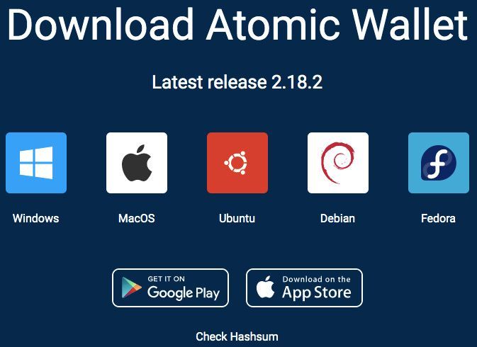 Atomic wallet review: available on all platforms.