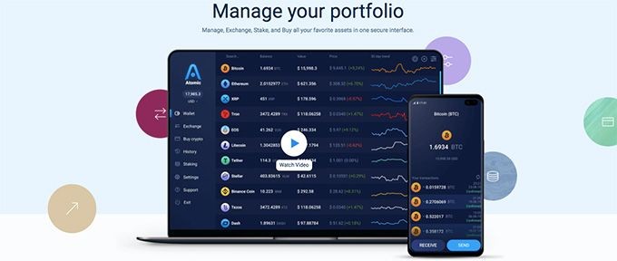 Atomic wallet отзывы: криптовалютное портфолио.