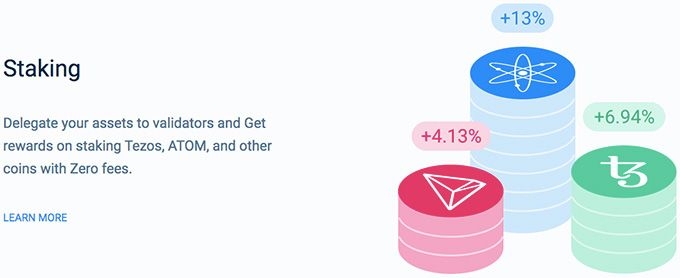 Atomic wallet review: staking.