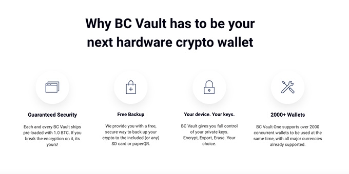 Ulasan BC Vault: Kenapa memilih BC Vault?