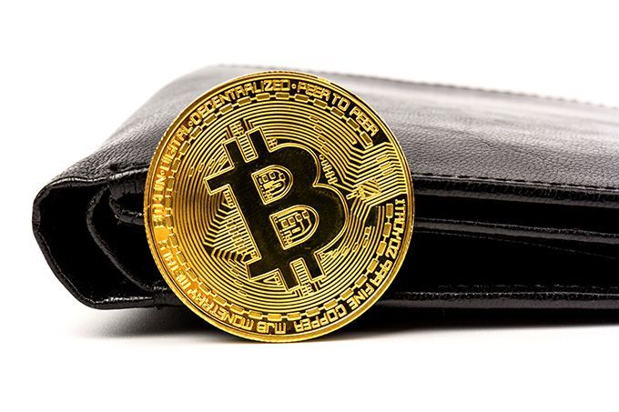 Wallet Bitcoin Terbaik: Dompet dengan Bitcoin di Depannya