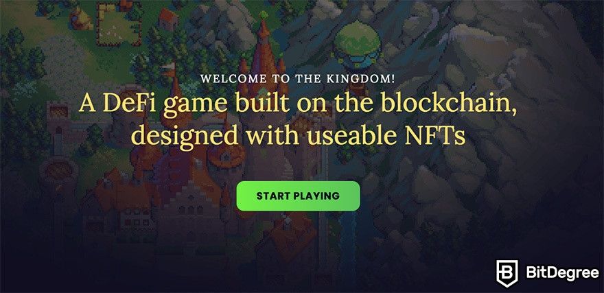 Best crypto games: DeFi Kingdoms introduction.