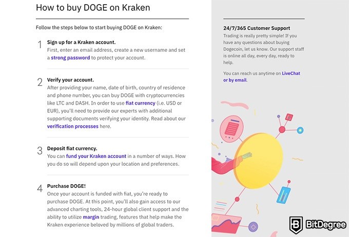 Кошелек Dogecoin: Kraken.