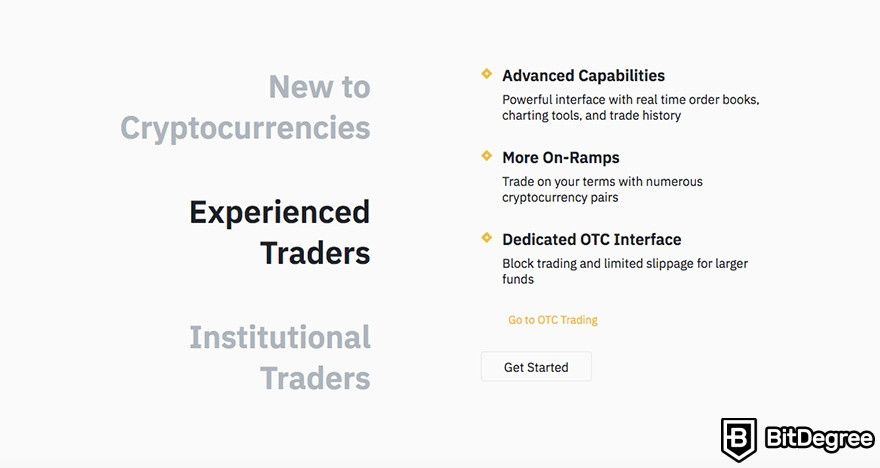 Binance US review: advanced trading features.