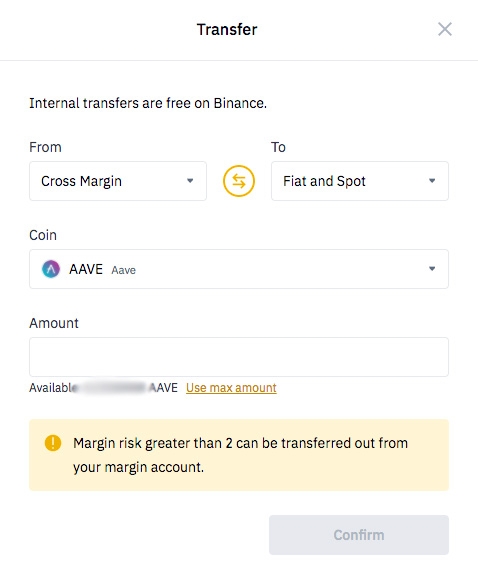 Binance wallet review: transfer assets with Binance.