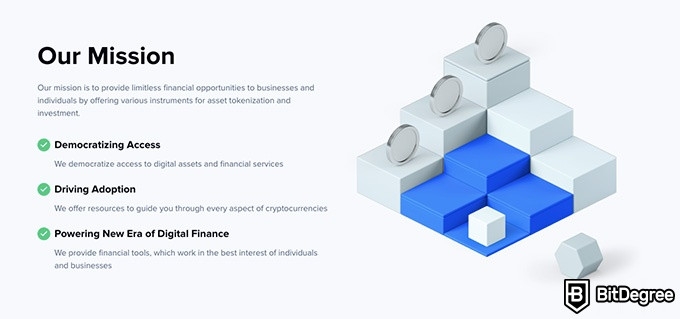 Ulasan Binaryx: Visi dan misi Binaryx.