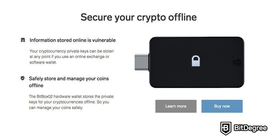 BitBox review: secure your crypto offline.