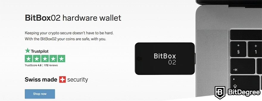 BitBox incelemesi: cüzdan tanıtımı.