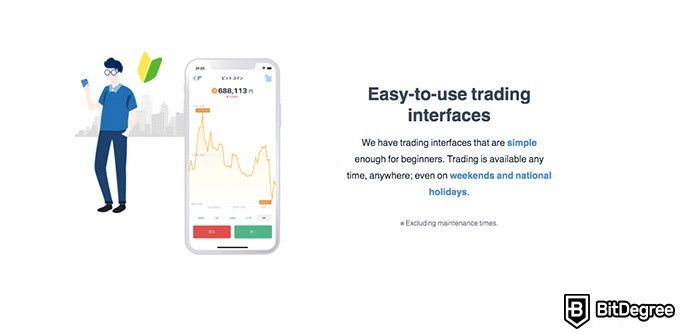 bitFlyer review: easy-to-use trading.