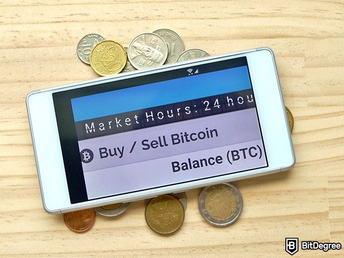 Reseña bitFlyer: Balance en BTC.