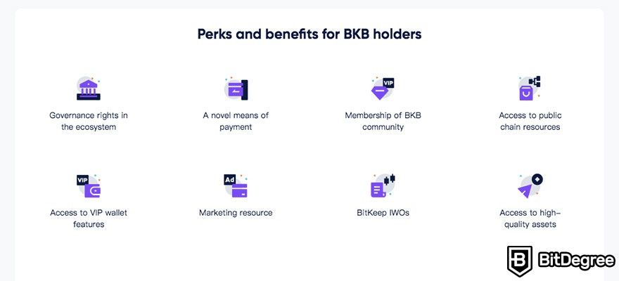 BitKeep wallet review: perks and benefits of BKB holders.