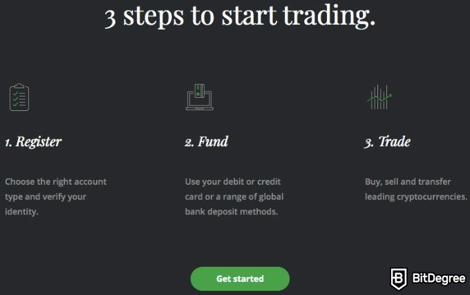 Bitstamp VS Coinbase: 3 steps to start trading.