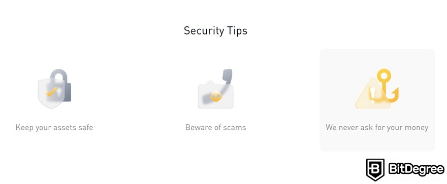 BitYard review: security tips.