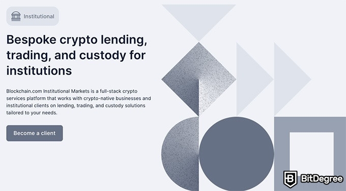 Ulasan Blockchain.com: Lending crypto.