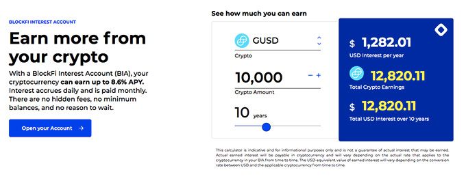 BlockFi review: earn more from your crypto.