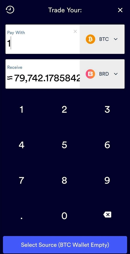 Reseña Bread Wallet: Intercambiando Criptomonedas en BRD.