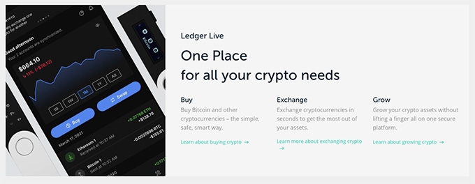 Buy NFT: the Ledger Nano X.