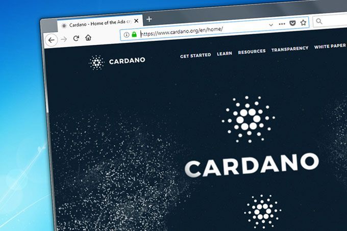 Cardano майнинг: сайт Cardano в браузере.