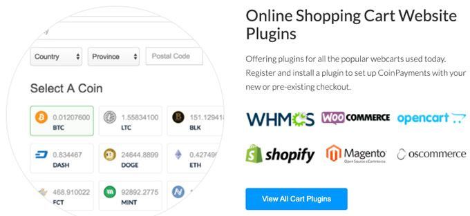 Review CoinPayments: Plugin Website - Keranjang Online Shopping.