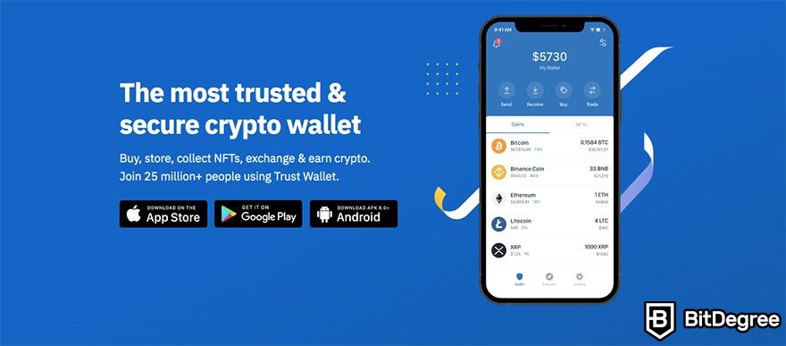 Complete ZenGo wallet review: Trust Wallet.