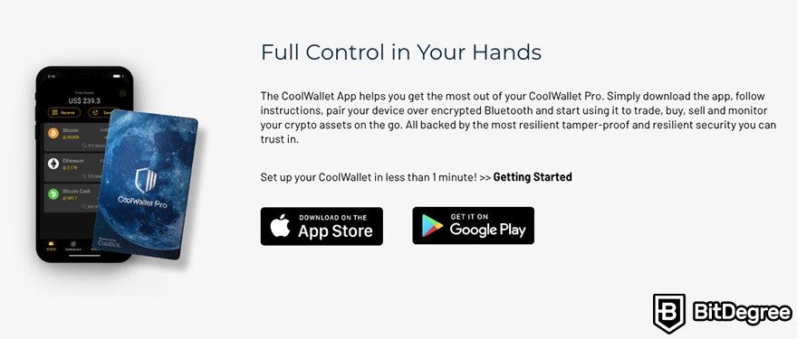 CoolWallet Pro review: full control in your hands.
