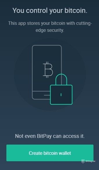 Copay wallet review: create a wallet.