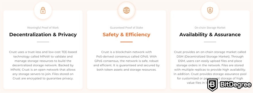 Обзор Crust Network: особенности Crust.