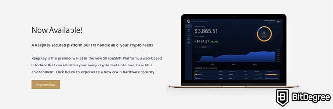 Penawaran Dompet Crypto: Antarmuka baru KeepKey.