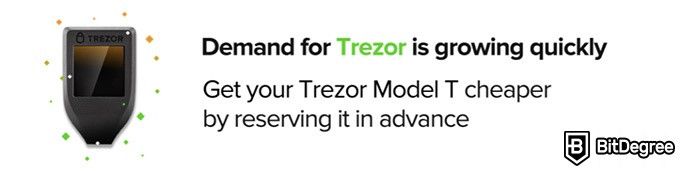 Crypto wallet deals: the growing demand for Trezor wallets.