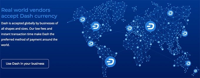 Dash Criptomoneda: Usa Dash en tu negocio.