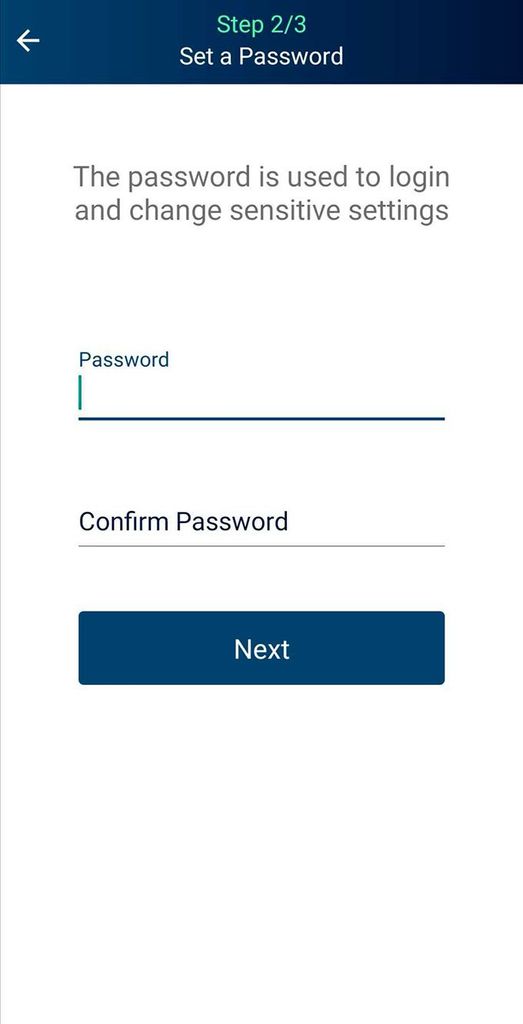 Edge wallet отзывы: установка пароля.