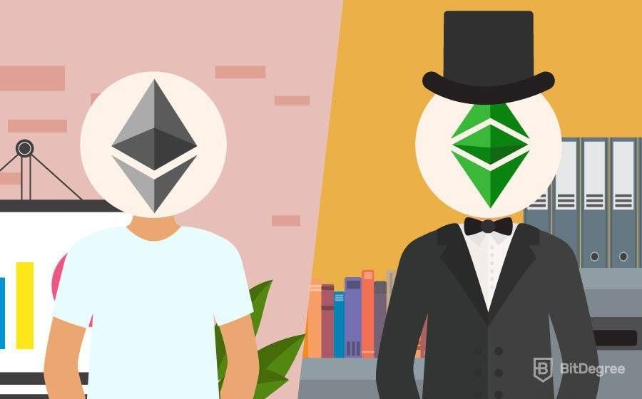 when did ethereum classic split