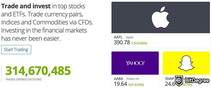 Opiniones eToro: Copia de Transacciones.