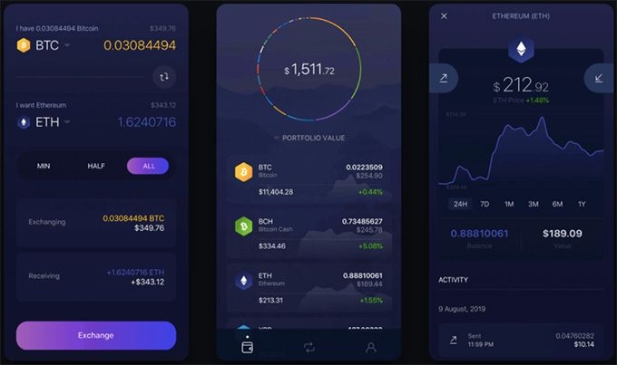 Exodus Wallet İncelemesi: Kullanıcı Paneli