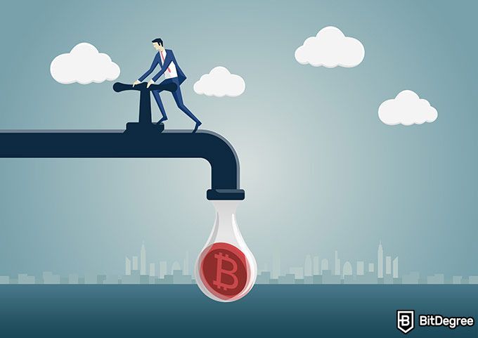 Highest paying Bitcoin faucet: dripping Bitcoin.