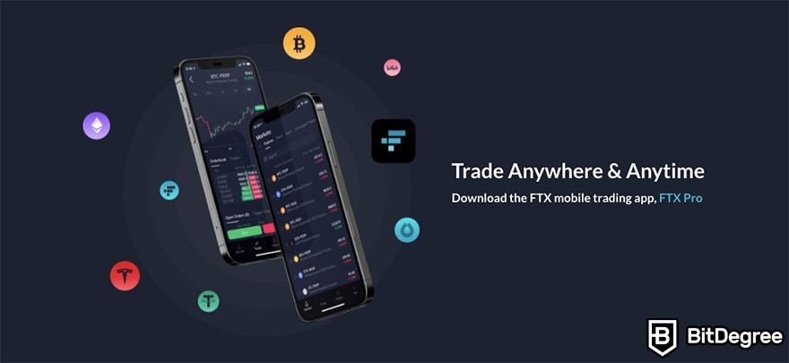 Reseña FTX: Opera en cualquier lugar con la app FTX Pro.