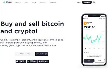 Gemini - A Very Secure Crypto Exchange Platform