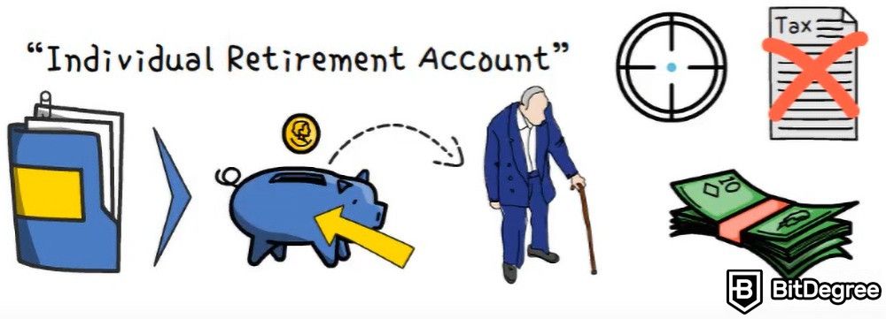 How to avoid crypto taxes: Individual Retirement Account.