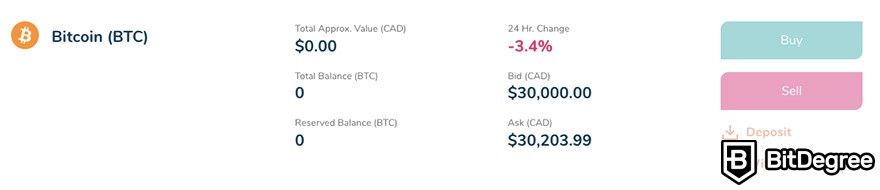 How to buy Bitcoin in Canada: BitBuy BTC acquisition.