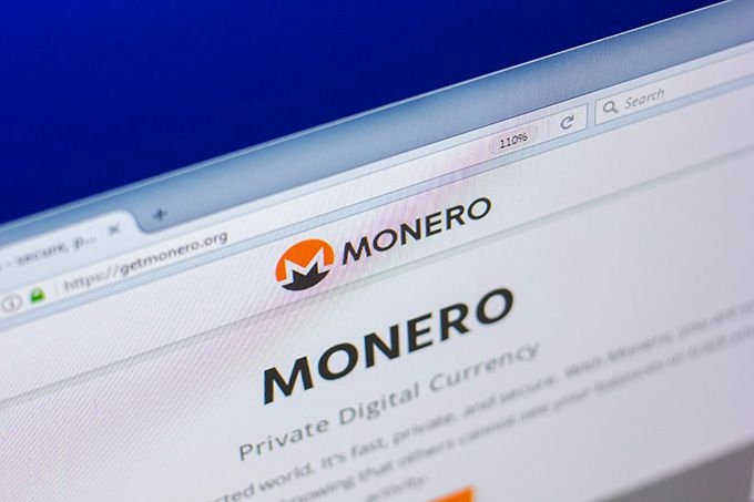 Cách mua Monero: Trang chủ.