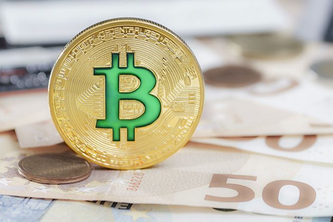 Cách rút tiền từ Bitcoin: một Bitcoin trên một số euro.