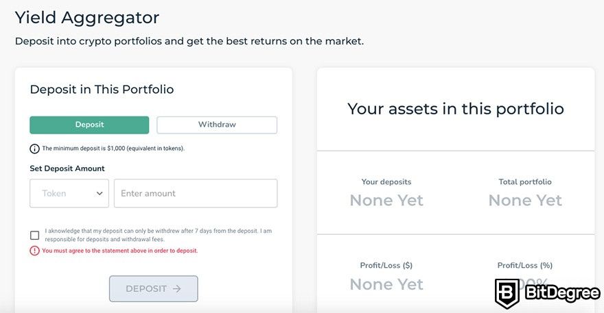 Cara Menggunakan EQIFi: mendepositkan aset-aset Anda.